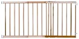 North States Wide Stairway Wood Swing Gate, White