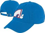 Quebec Nordiques Vintage Retro Logo Slouch Adjustable Hat