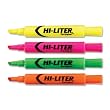 Avery HI-LITER Desk Style Highlighters 4 Pack (24063)