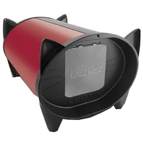 KatKabin DezRez Premium Combination Outdoor Cat Shelter - Starlet Red