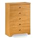 Billy Collection 5-Drawer Chest in Florence Maple Finish By South Shore Furniture