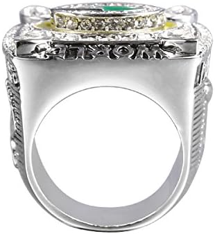 Zando Football Champion Rings 2010 Green Bay Packers Replica Color Silver (10)