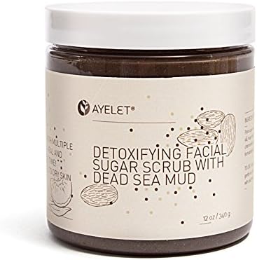 Ayelet Naturals - All Natural Detoxifying Dead Sea Mud Facial Scrub (12 oz)