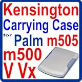 NEW, KENSINGTON HARD ALUMINUM SILVER BLUE ICE CASE for PALM M500 M505 M515 V Vx