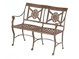 Woodard Luxor Cast Aluminum Patio Bench