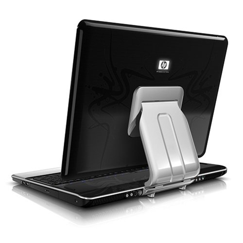 HP Pavilion HDX949NR 20-inch Laptop (2.10 GHz Intel Centrino Core 2 Duo T8100 Processor, 4 GB RAM, 320 GB Hard Drive, Blu Ray Drive, Vista Premium) Black image