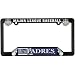 San Diego Padres - Logo & Name License Plate Frame MLB Pro Baseball
