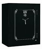 Stack-On Elite 66 Gun Security Safe with Door Storage, Electronic Lock, Matte Black