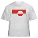 GREENLAND FLAG Adult T-Shirt Various Colors