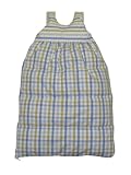 Tavolinchen 40/543-55-110 - Daunenschlafsack Karo bleu, Gr&ouml;&szlig;e 110 cm