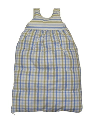 Tavolinchen 40/543-55-70 - Daunenschlafsack Karo bleu Gr&ouml;&szlig;e 70 cm
