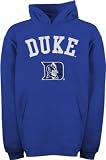 Duke Blue Devils Youth Royal Tackle Twill Hooded Sweatshirt