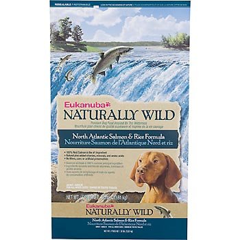 Eukanuba Naturally Wild North Atlantic Salmon & Rice Adult Dry Dog Food