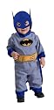 Rubie's Costume Co Batman The Brave And The Bold Romper Blue Batman, Blue Print, 6 - 12 Months