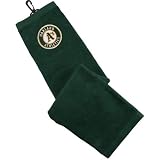 Oakland Athletics Embroidered Tri-Fold Golf Towel