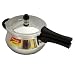 Prestige Deluxe Stainless Steel Mini Handi Pressure Cooker, 3.3-Liter