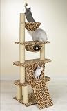 Pet Supplies : Leopards Den Cat House Condo