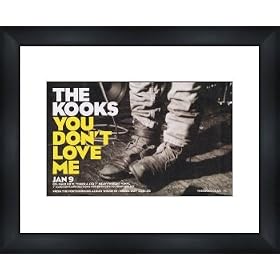 KOOKS You Don't Love Me - Framed Original Advert