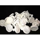 100 Ceramic Coral Frag Plugs ReefCreators 1" Crowns