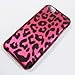 Iphone 5c Case, Bastex Pink Leopard Design Rubberized Cover for Apple iPhone 5c