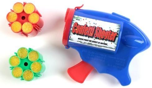 R Ideas 6-Shot Confetti Shooter with Refills by R IDEAS