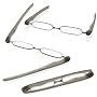 PODREADER Lesebrille Lesehilfe und Etui schwarz 2,&hellip Schmuck-Pur by Cadenis Lesebrillen