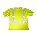 Safety T-Shirt 9485-LG High Visibility Reflective Stripe Class II Protection Large 2 T-shirts per Pack
