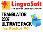 LingvoSoft software Translator 2007 Ultimate Pack for Pocket PC
