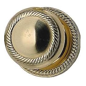 Brass Accents D06-K010 Charleston Door Knob & Rose (D06-K010S - Door Knob & Rose - Single Dummy)