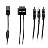 iSound AV and Sync Cables for iPod,iPhone, and iPad (Black)