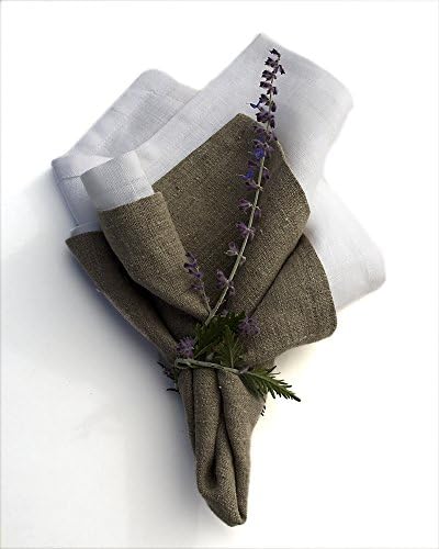 100% Pure Linen Napkins, Dinner or Everyday, Eco-friendly and reusable, Sustainable Living