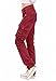 Lixmee Women'S Solid Color Regular Cargo Pants