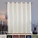 Wide Width Grommet Top Thermal Blackout Curtain 80"W X 95"L Panel - Beige - BWW