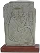 Egyptian Artifact, 7.5"Hx5.5"W, WHITE