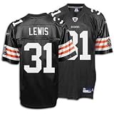 Reebok Cleveland Browns Jamal Lewis Replica Team Color Jersey