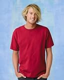 HANES TALL Mens 6.1 oz BEEFY-T Short Sleeve T-shirt - 518T - Black, 4XLT