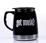 'Got Music?' Insulated Stainless Steel/PVC Coffee Mug