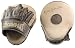 Deluxe Rindsleder Handpratzen (gekrümmt) 2er Set braun