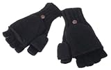 UPC 010001000169 product image for Nirvanna Designs MT27 Fingerless Mitten/Gloves, Black | upcitemdb.com