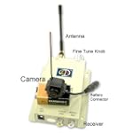 Pinecom 1.2Ghz Wireless Color Pinhole Camera With Audio Kit