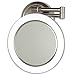 Zadro 10X/1X Magnification Surround Lighted Dual-Sided Dimmable, Wall Mirror, Satin Nickel Finish