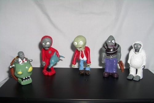 Hand-done dolls doll model toy plants vs . zoombies 2 Ⅱ10 set