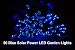 50 Blue Solar Power Led Lights