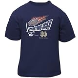 adidas Notre Dame Fighting Irish Navy Blue Infant Slant Script T-shirt