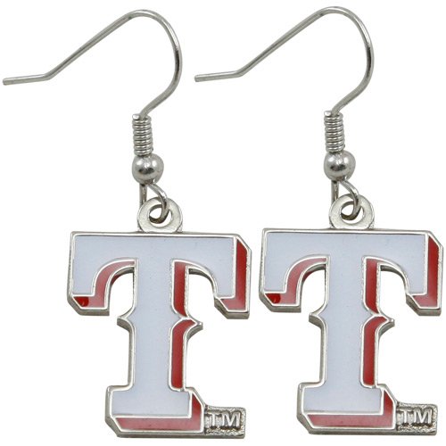 Texas Rangers Team Logo Dangle Earrings