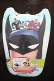 Limited Edition Batman Shaped Foam Kids Kickboard Kick Board Ltd Ed Swimming Pool Floatation Device Childrens Toy Aid Justice League Super Hero Friends Flotation Great Gift for Preschool Pre-school School-age Boys Beginner Swimmers