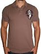 ED HARDY Christian Audigier Mens Tattoo Vintage Polo Shirt Top Sz