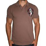 ED HARDY Christian Audigier Los Angeles Mens Polo Shirt