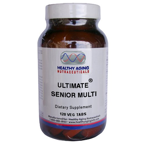 Healthy Aging Nutraceuticals Ultimate Senior Multi 120 Vegetarian Tablets