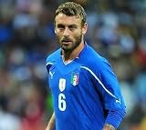 PUMA DE ROSSI #6 ITALY HOME JERSEY WORLD CUP 2010 (S)
